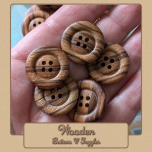 Wooden Buttons & Toggles