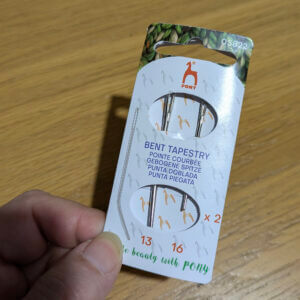 Bent Tapestry Hand Sewing Needles - Size 13 and 16 - Pack of 2