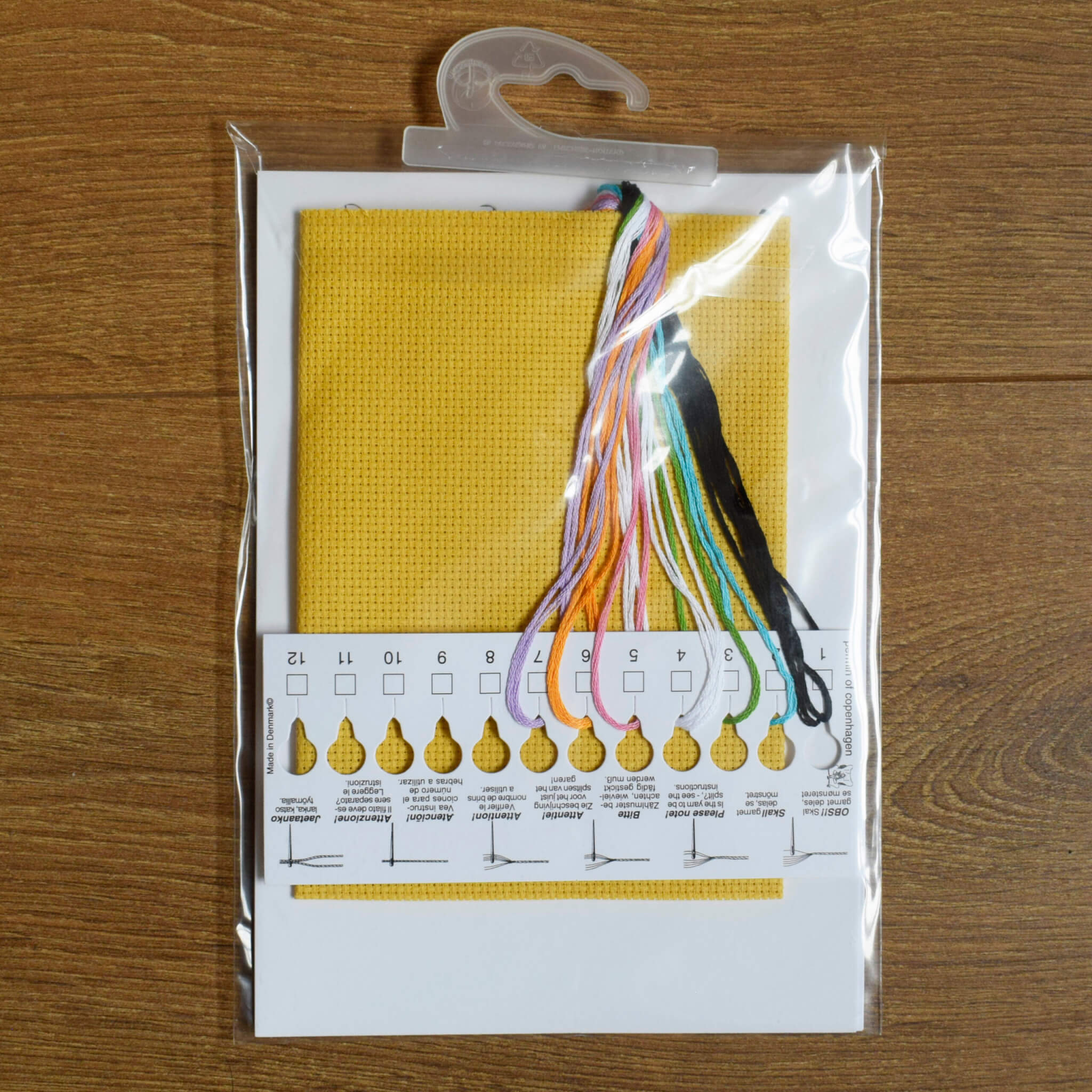 Cross Stitch Pincushion Kit - Bobbins Design by Permin - Beginner - Image 3