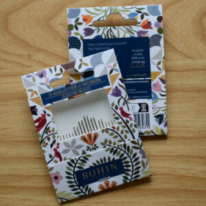 Needle Book - Bohin Assortment of 20 Quilting Needles No. 3/9 - Patchwork Edition