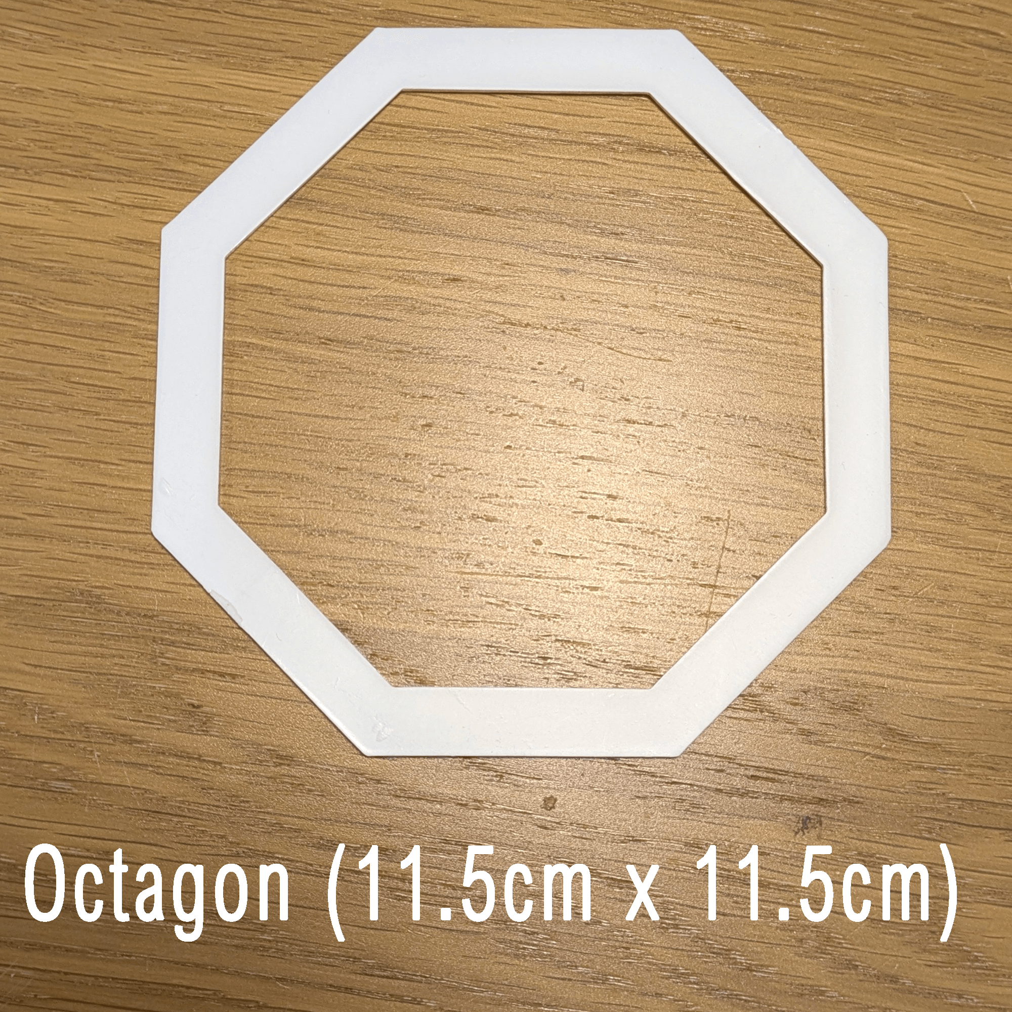 Patchwork Templates – Set of 8 Plastic Shapes – Quilting, Appliqué & Crafts - Image 3