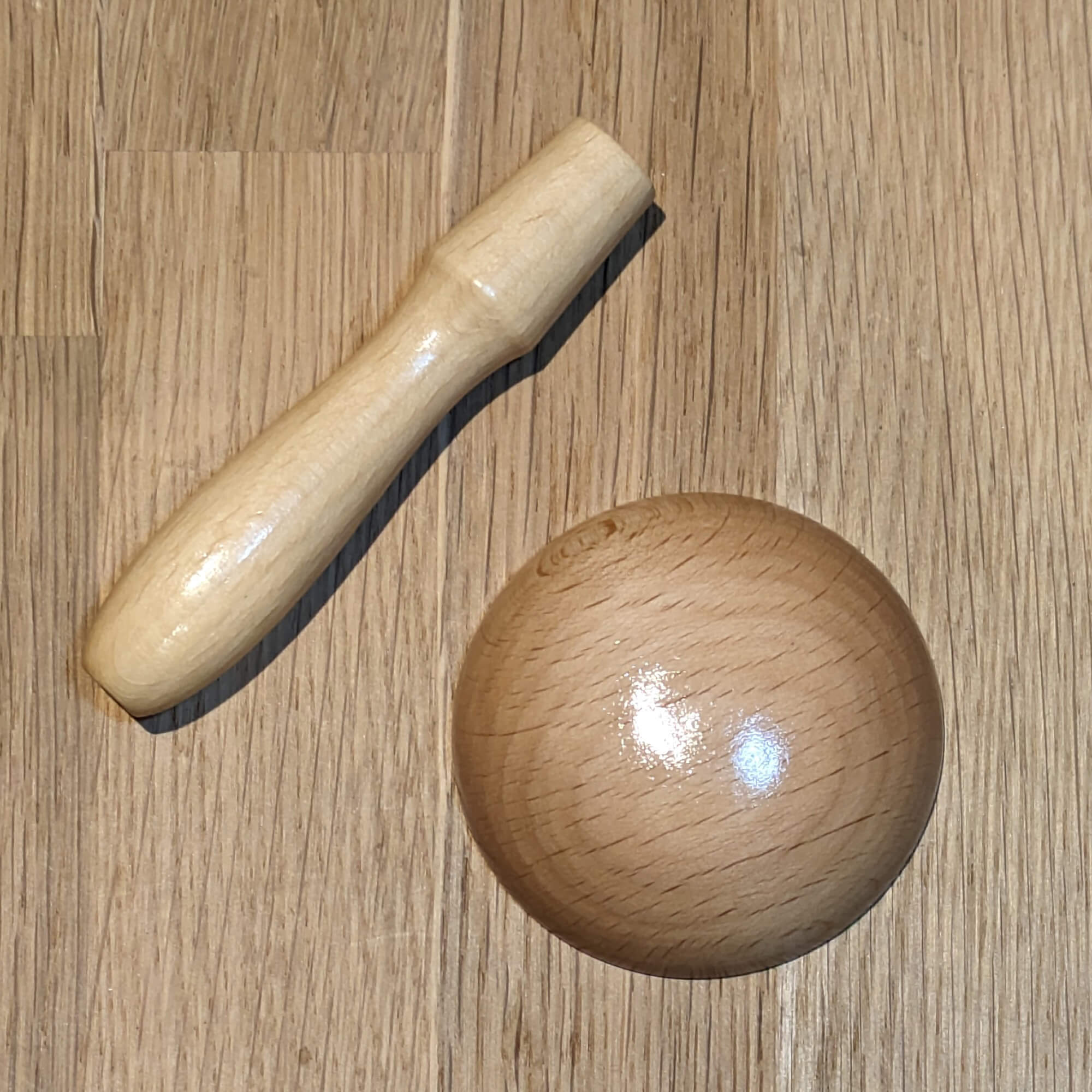 Darning Mushroom – Hemline – Natural Wood – For Hand Darning Garments - Image 3