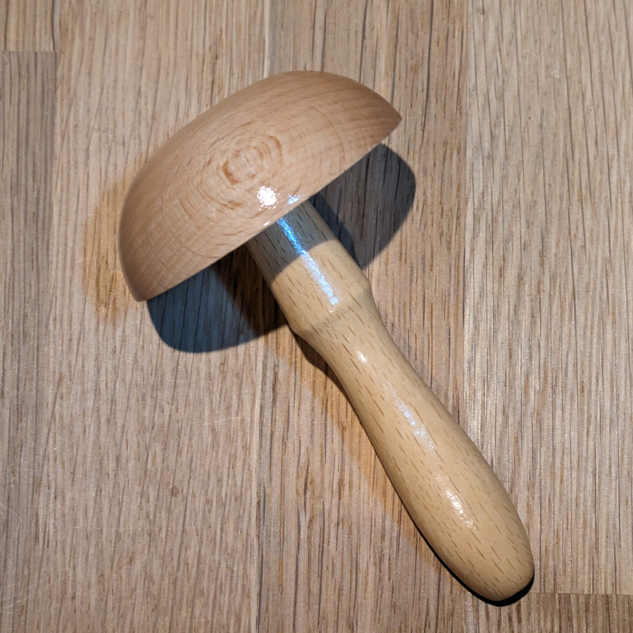 Darning Mushroom – Hemline – Natural Wood – For Hand Darning Garments - Image 4