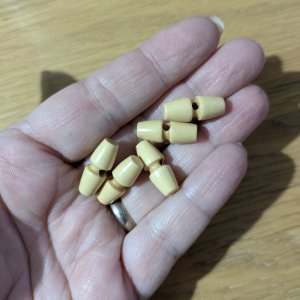 Wooden Toggles – 20 mm – Olive Wood – Pack of 5