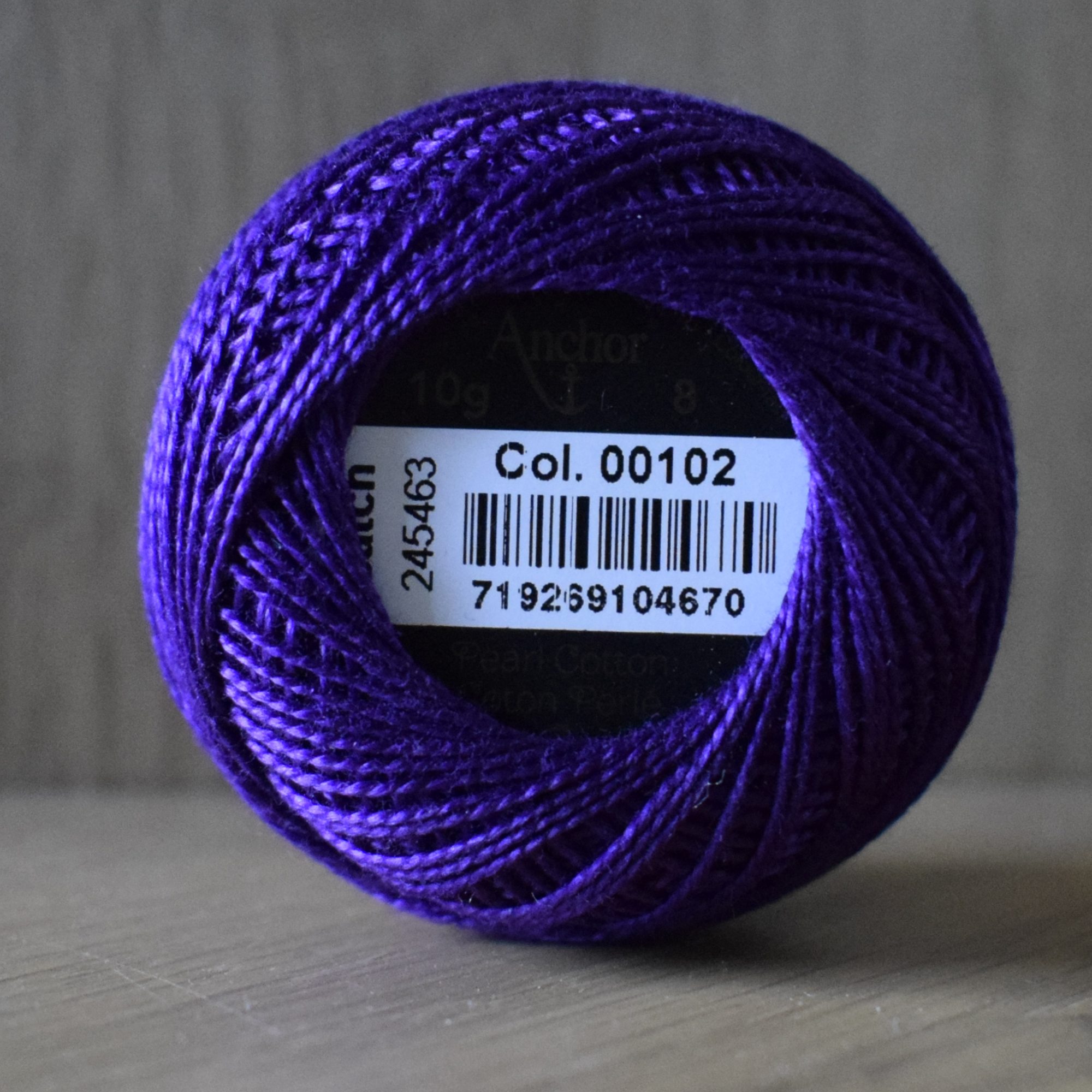 Anchor Pearl Cotton Size 8 – Solid Colours – 10 g / 85 m – Mercerised Perlé Thread - Image 99