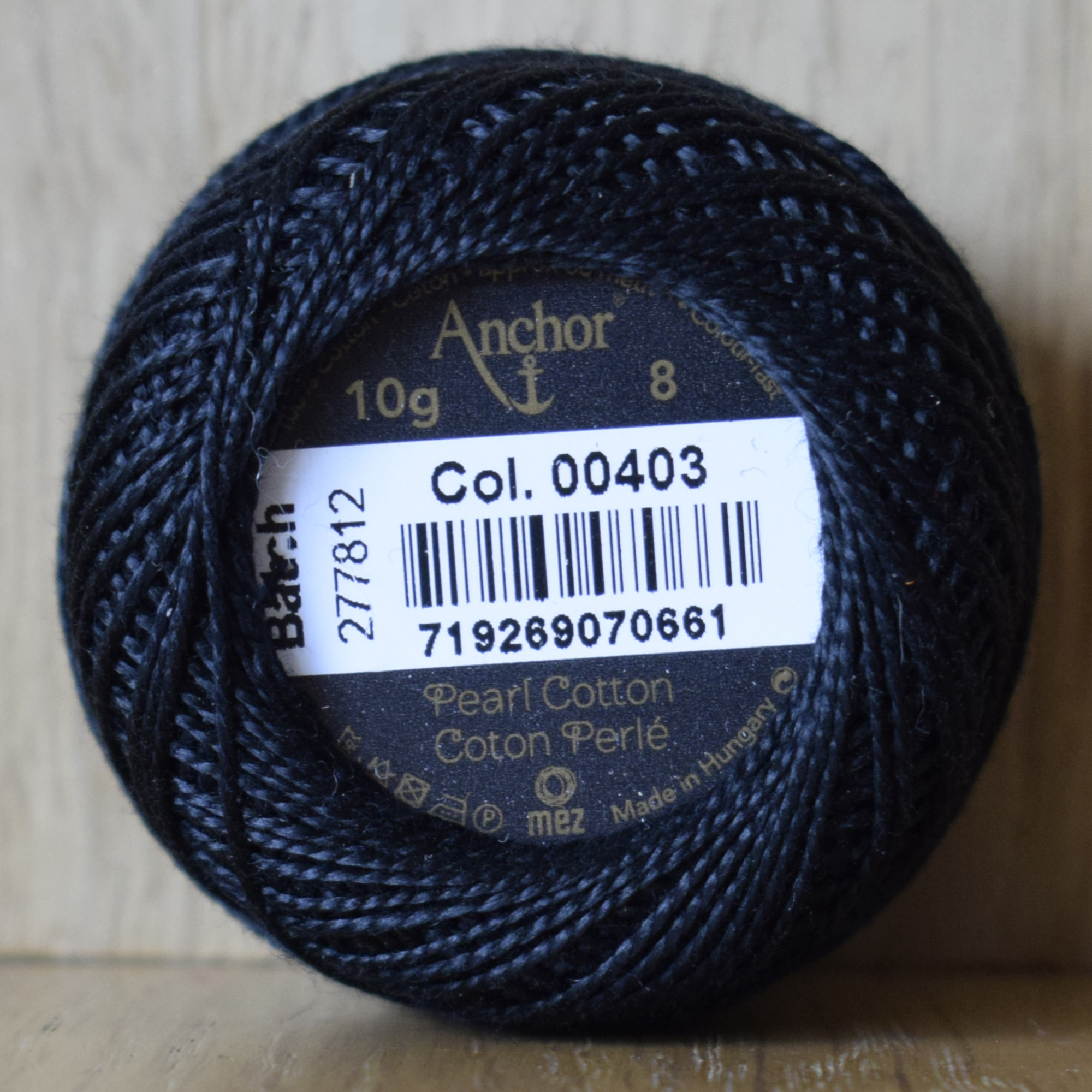 Anchor Pearl Cotton Size 8 – Solid Colours – 10 g / 85 m – Mercerised Perlé Thread - Image 37