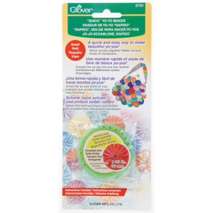 Quick YoYo Makers by Clover - Small - Suffolk Puff Templates - Heritage Crafts Made Easy - Quilting and Crafting Tools