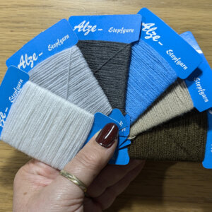 Alze Mending Wool Polyacrylic Twist – 2-Ply – 20m Card