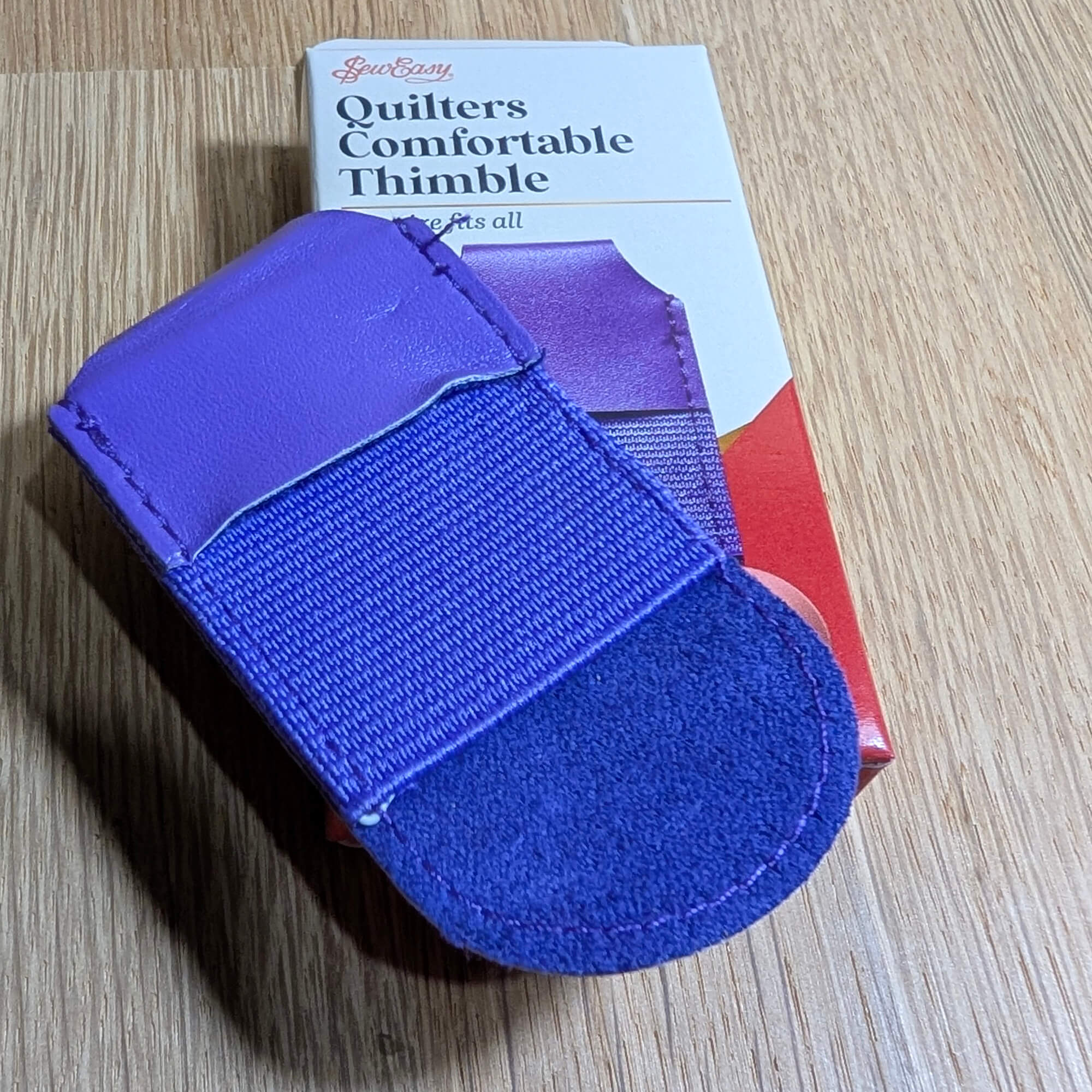 Sew Easy Quilter’s Leather Thimble - Full Finger Sewing Protector - Image 5