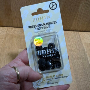 Snap Fasteners 14mm Black – No Tool Required