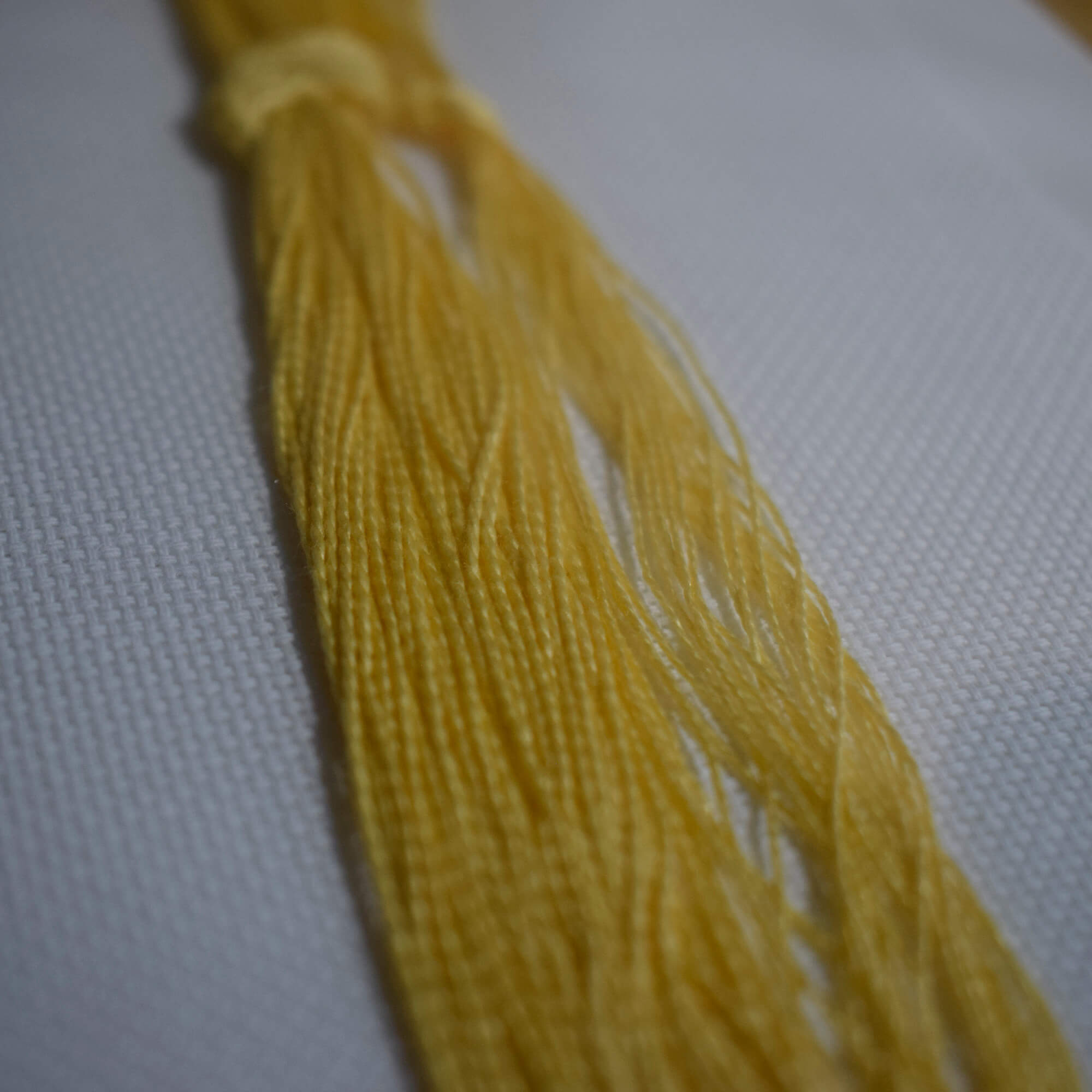 Easter Hardanger Kit - Yellow Egg Decorations 8841 by Permin - Image 7