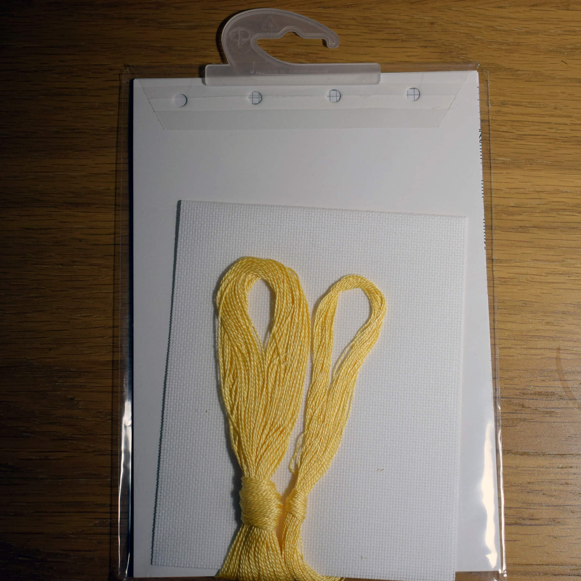 Easter Hardanger Kit - Yellow Egg Decorations 8842 by Permin - Image 5