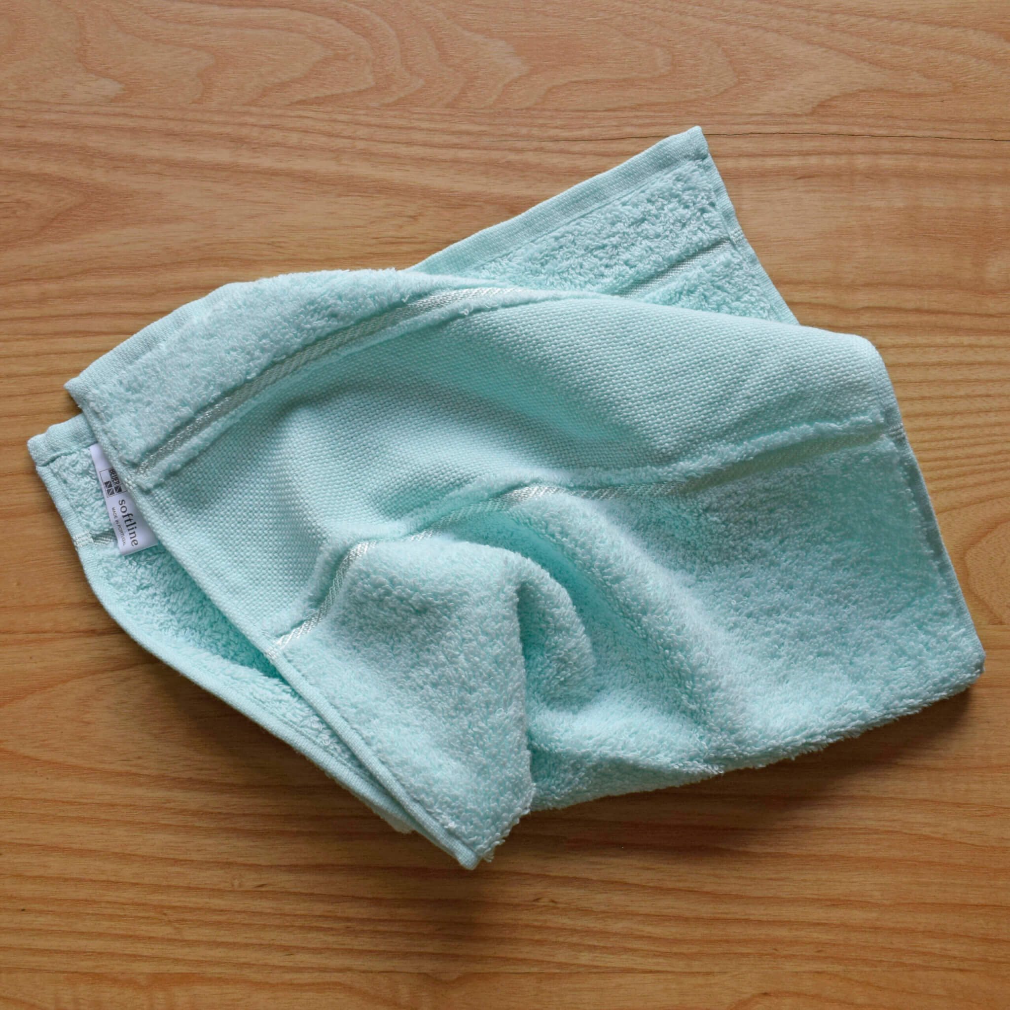 Baby Burp Cloth / Guest Towel - Cotton Towelling with Aida Band - Image 8