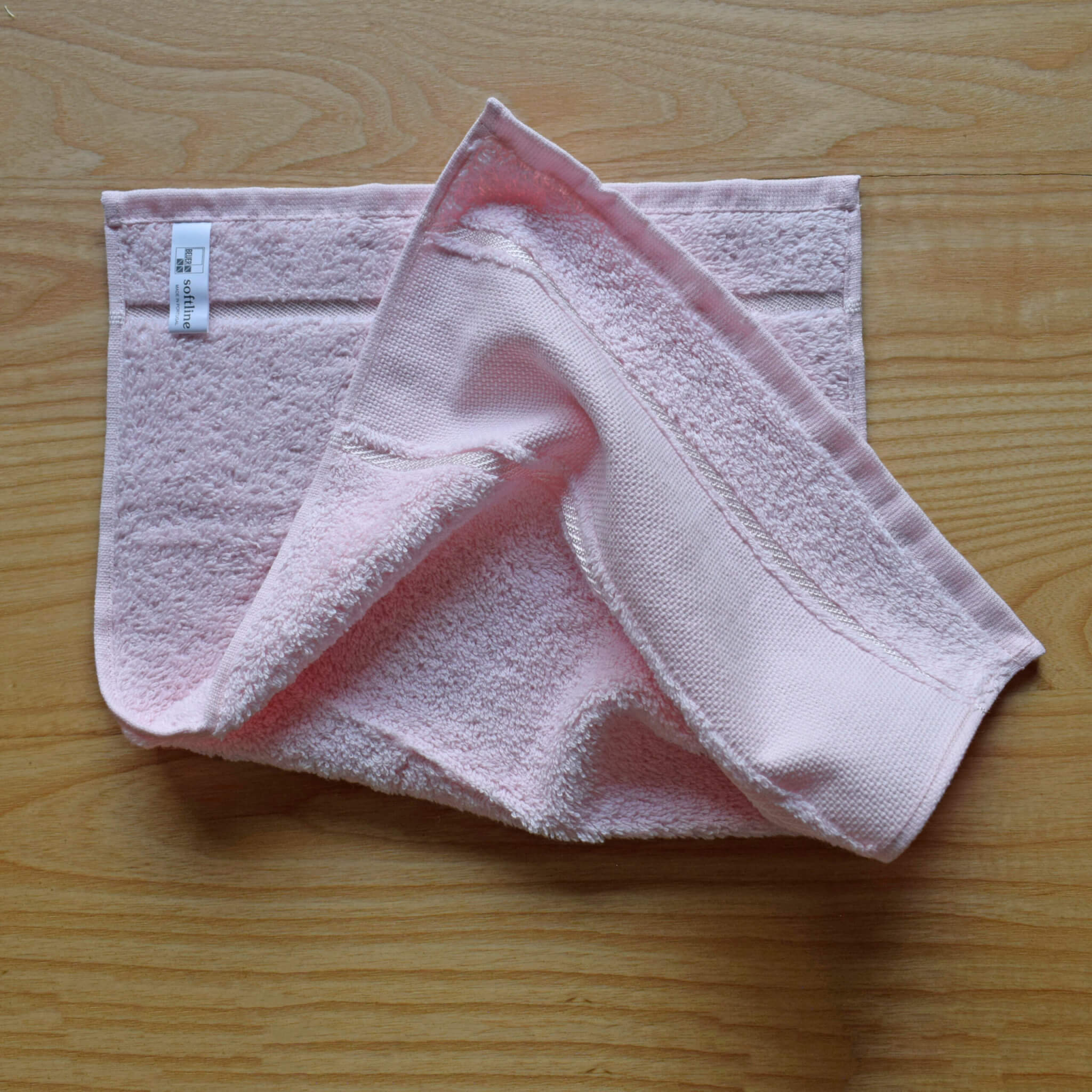 Baby Burp Cloth / Guest Towel - Cotton Towelling with Aida Band - Image 12