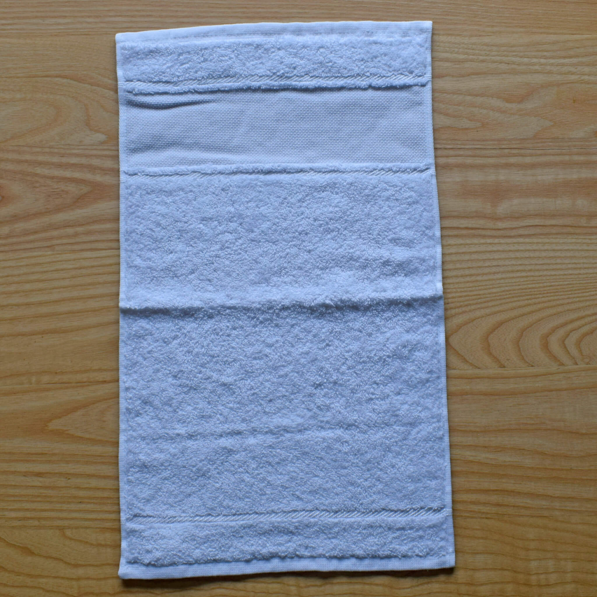 Baby Burp Cloth / Guest Towel - Cotton Towelling with Aida Band - Image 15