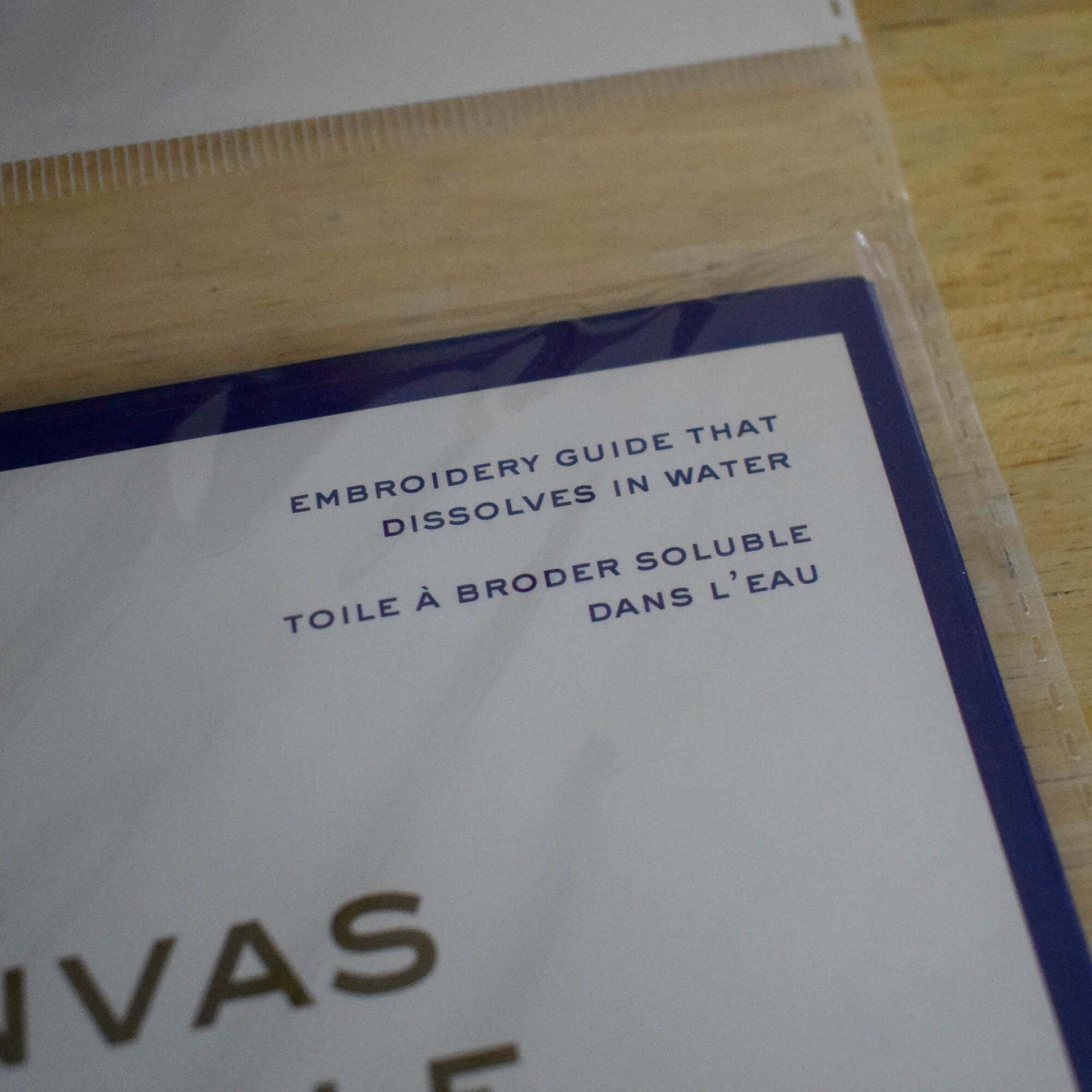 DMC Soluble Canvas 14 Count - 20 x 22cm - Single Sheet - Image 6