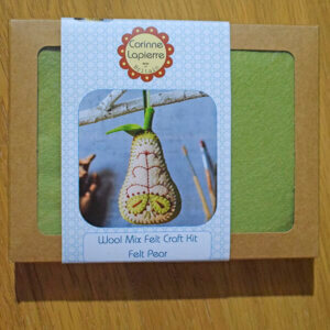 Felt Pear Craft Kit - Corinne Lapierre