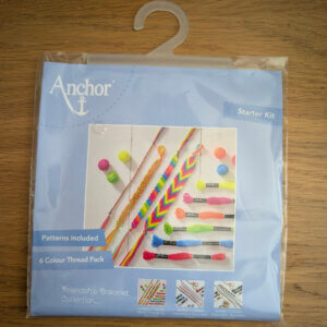 Anchor Friendship Bracelet Starter Kit - Neons
