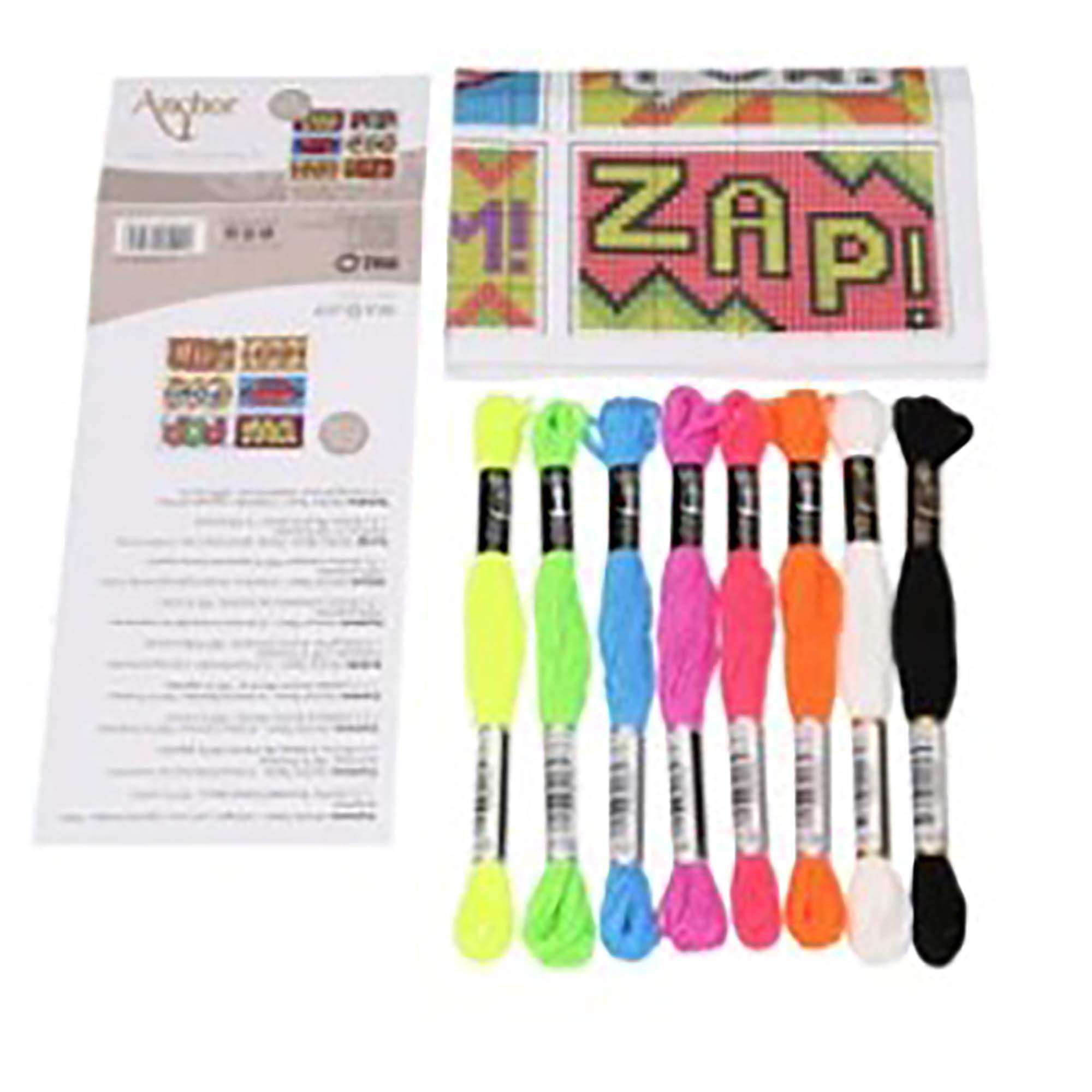 Anchor Neon Embroidery Stranded Thread Assortment Pack - 100% Polyester - Image 4