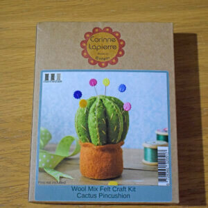 Cactus Pincushion Felt Craft Kit - Corinne Lapierre