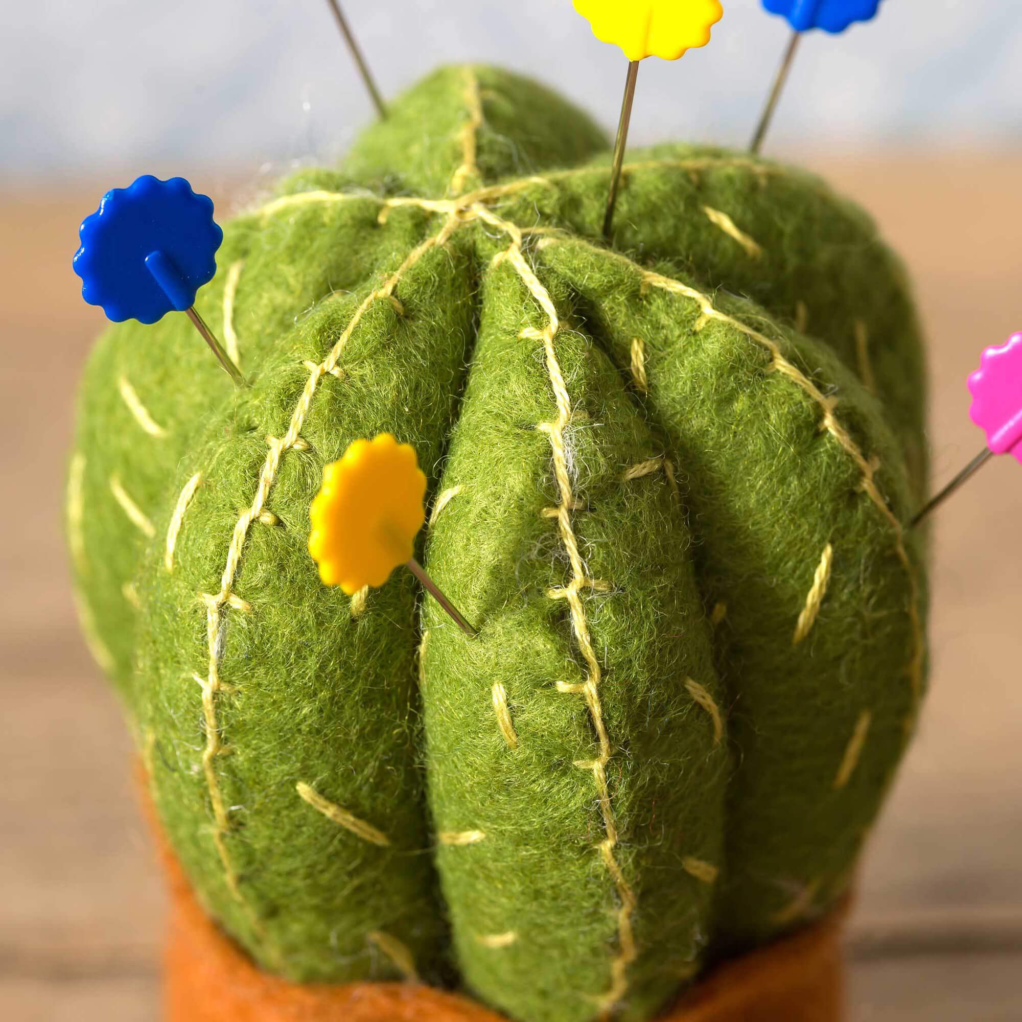Cactus Pincushion Felt Craft Kit - Corinne Lapierre - Image 2