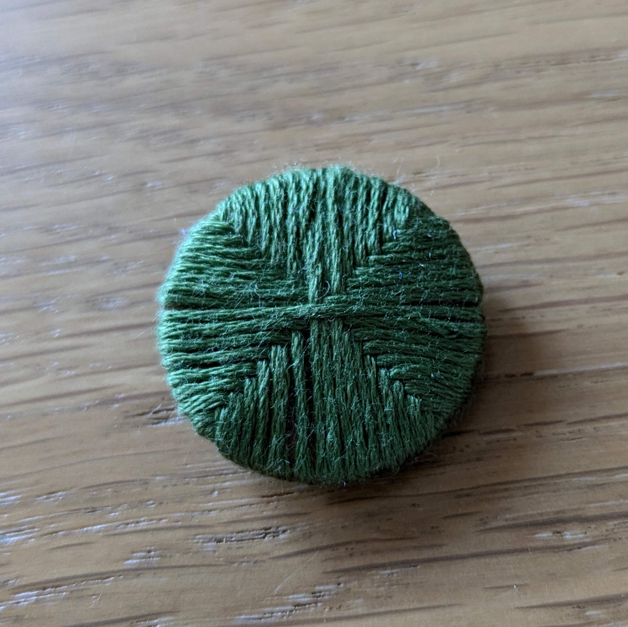 Deathhead Button Mini Kit - Thread Wrapped Button Making - Image 3