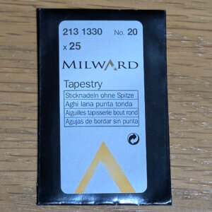Tapestry Needles - Size 20 - Pack of 25