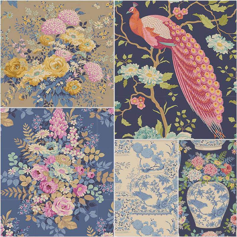 Tilda Chic Escape Fat Quarter Bundle - Blue Sand - Image 2
