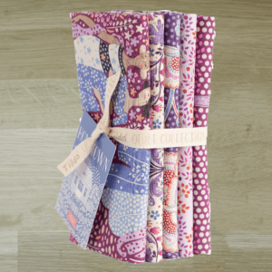 Tilda Hometown Fat Quarter Bundle - Plum Grapes