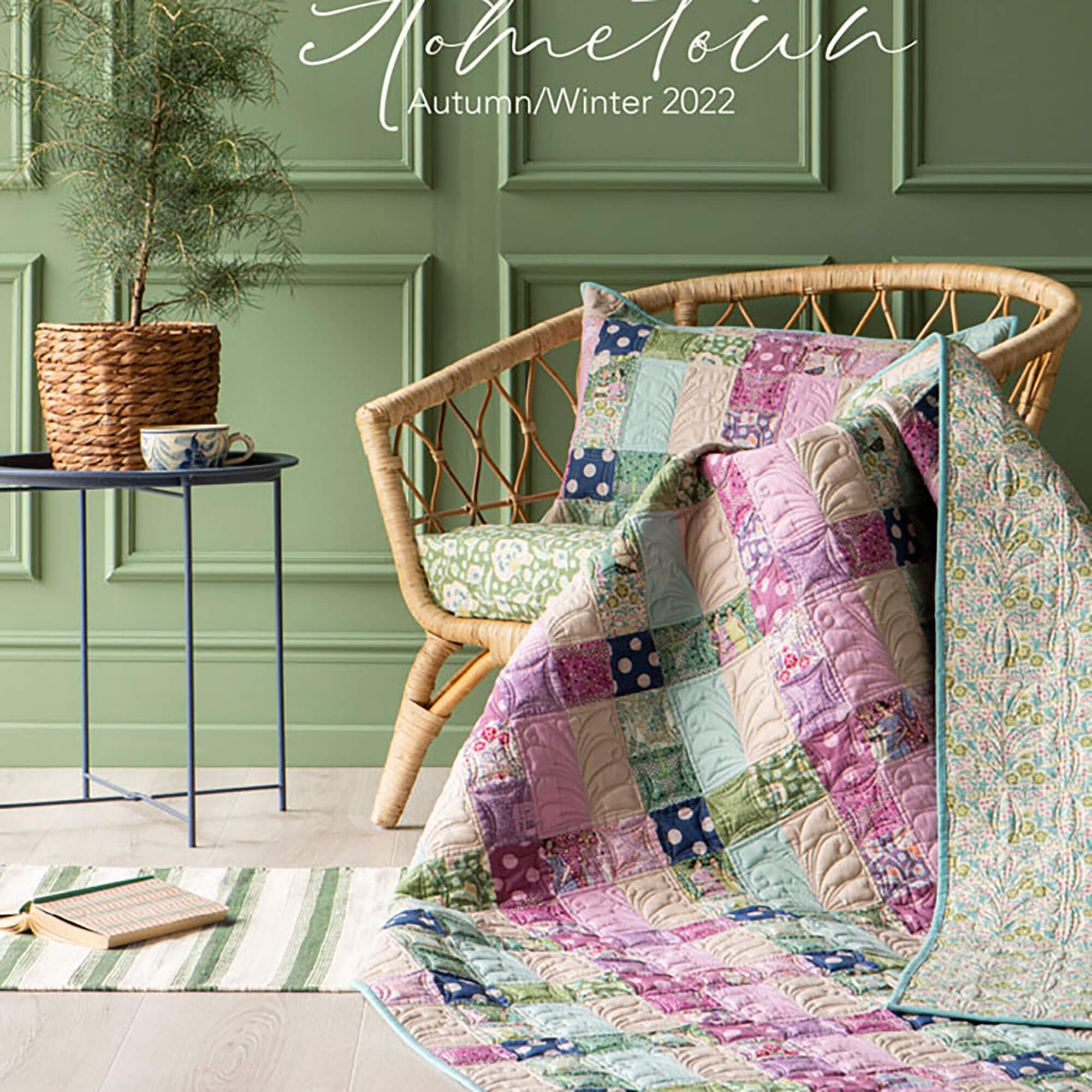 Tilda Hometown Fat Quarter Bundle - Plum Grapes - Image 3