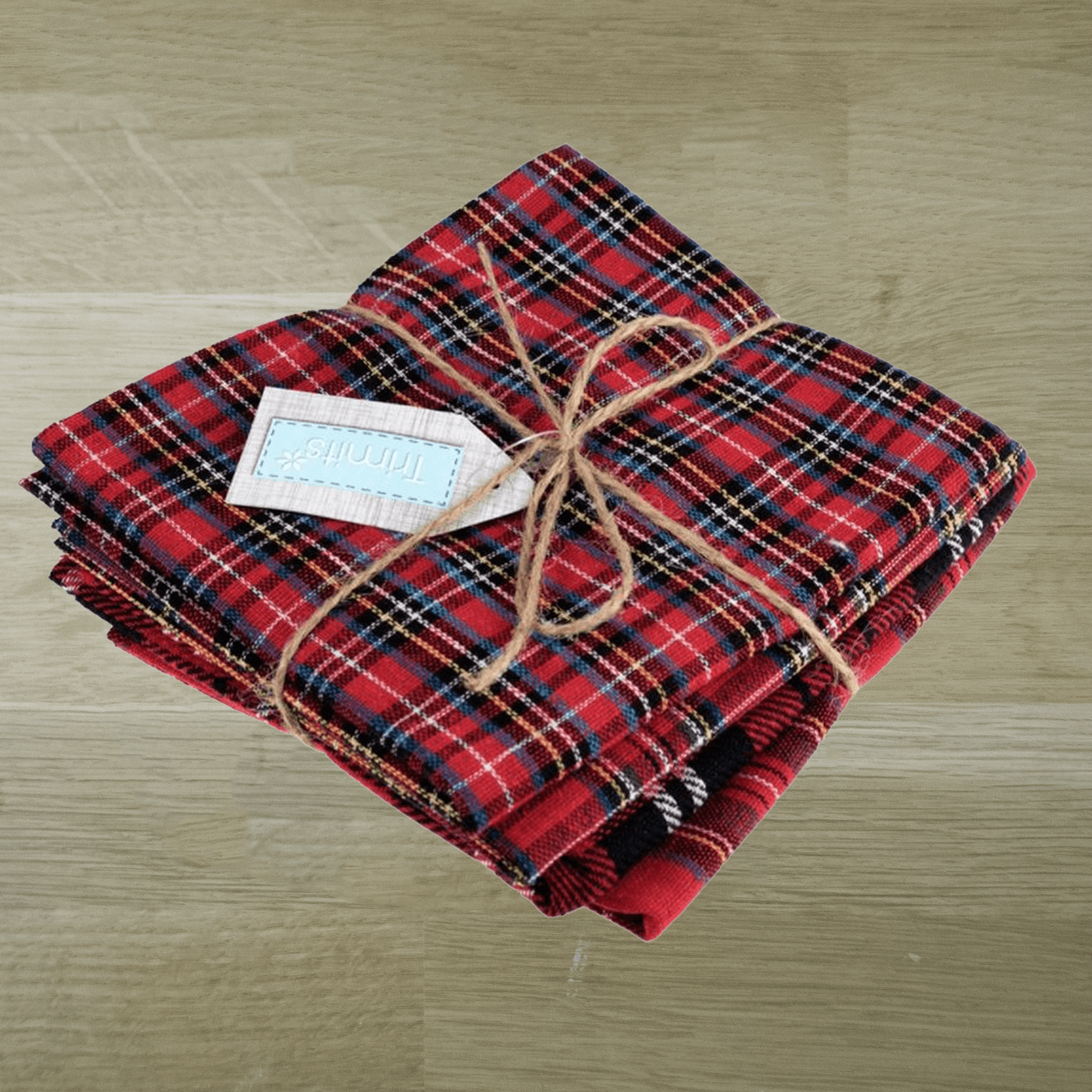 Tartan Fat Quarter Bundle - 4 Polycotton Fabrics - Image 4