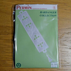 Hardanger Bookmark Kit - Permin Triangle Design