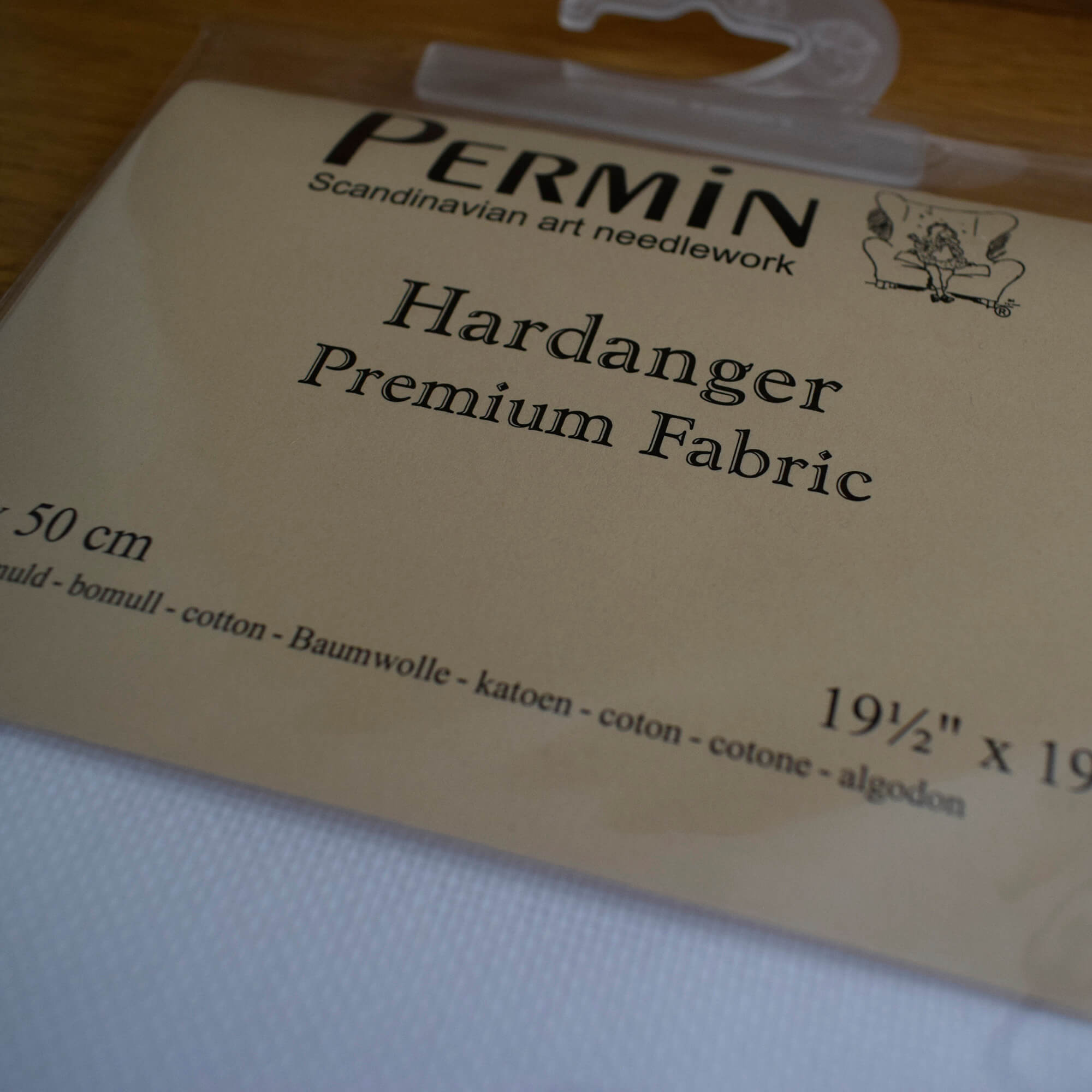 Hardanger Fabric 22 Count - Permin White 50 x 50 cm - Image 3